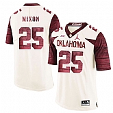 Oklahoma Sooners 25 Joe Mixon White 47 Game Winning Streak College Football Jersey Dzhi,baseball caps,new era cap wholesale,wholesale hats